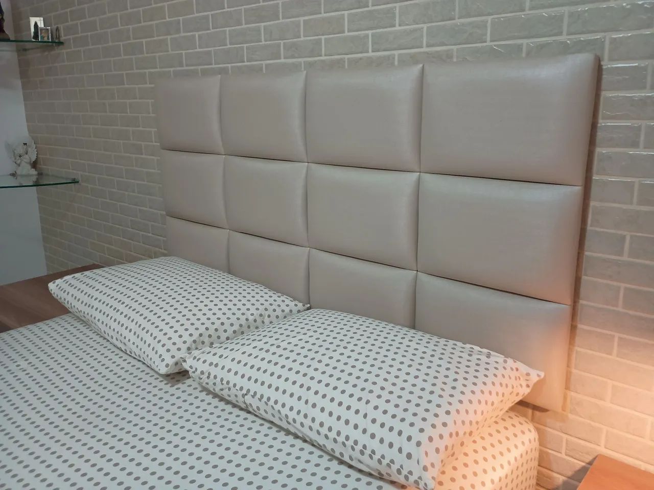 CAMA BOX CASAL COM CABECEIRA - Foto 2