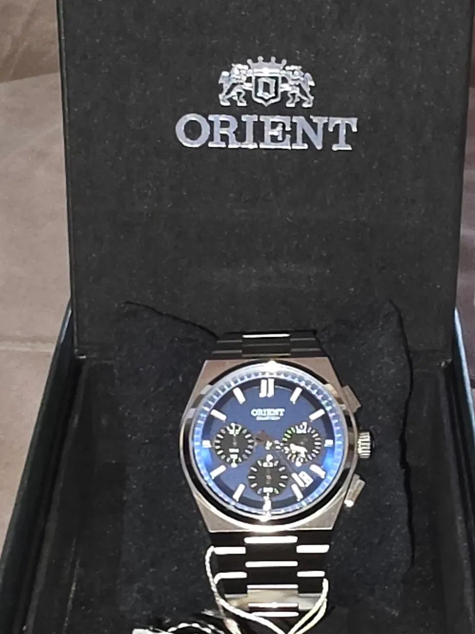 Relógio Orient PRX SolarTech Azul  - Foto 3