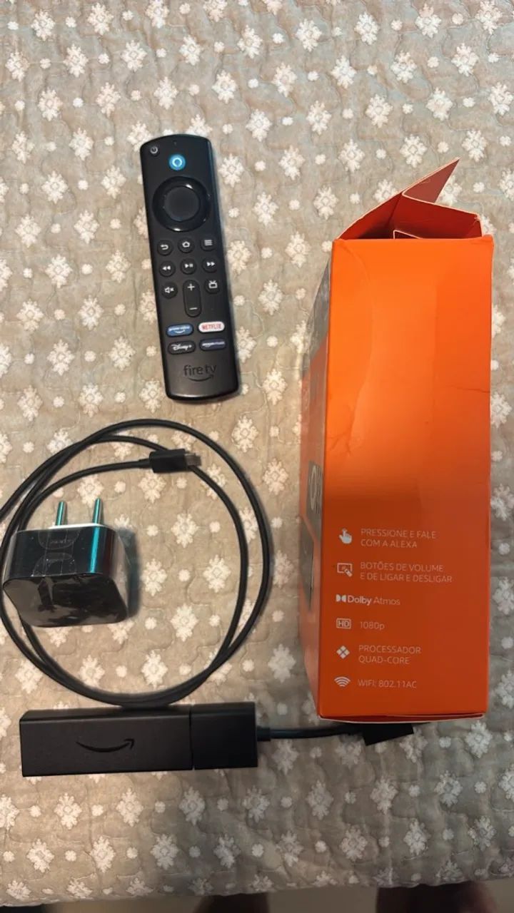 Fire TV Stick - Com ALEXA e Comandos da TV - Foto 2