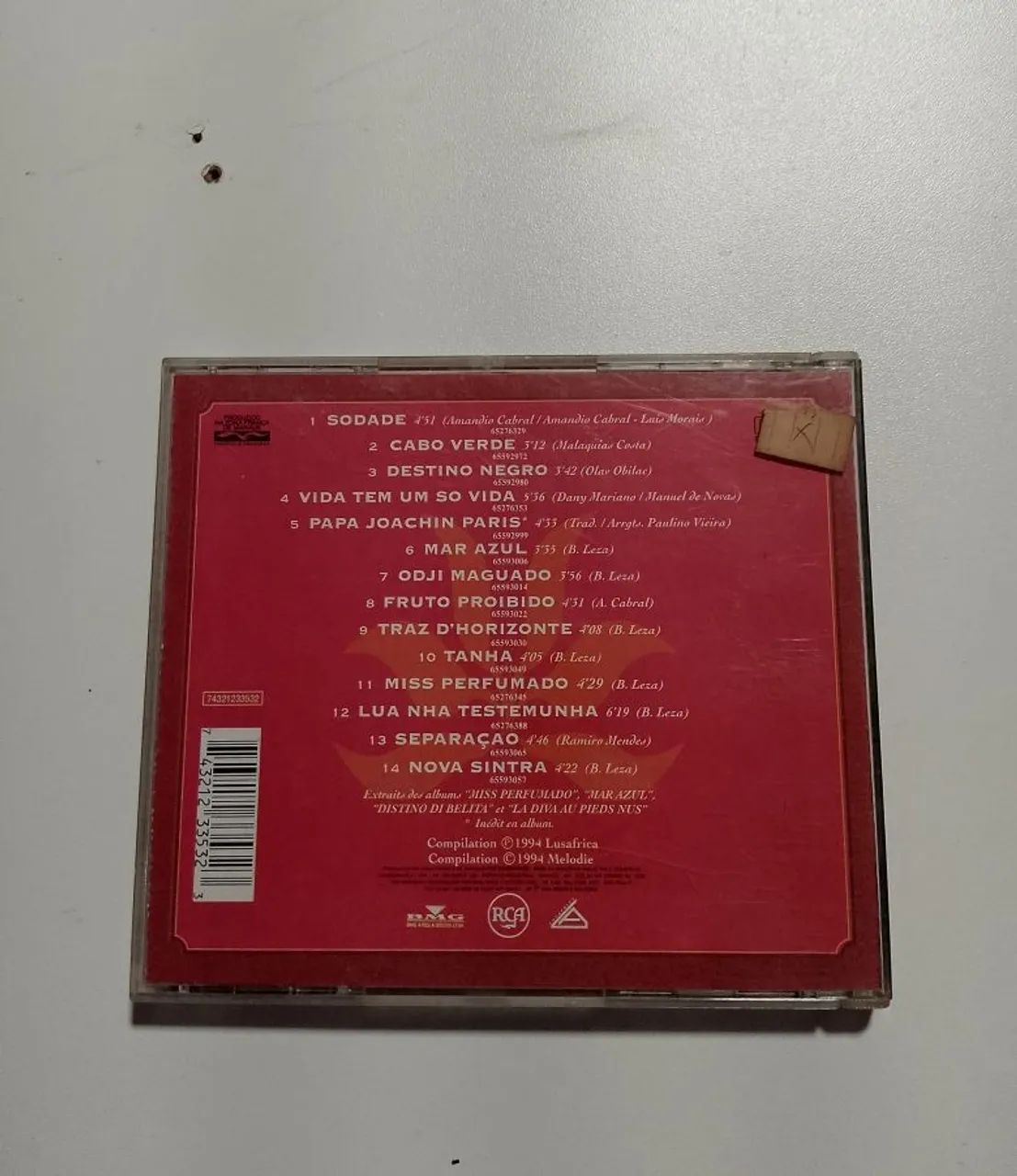 CD cesaria  evora - sodade - Foto 2