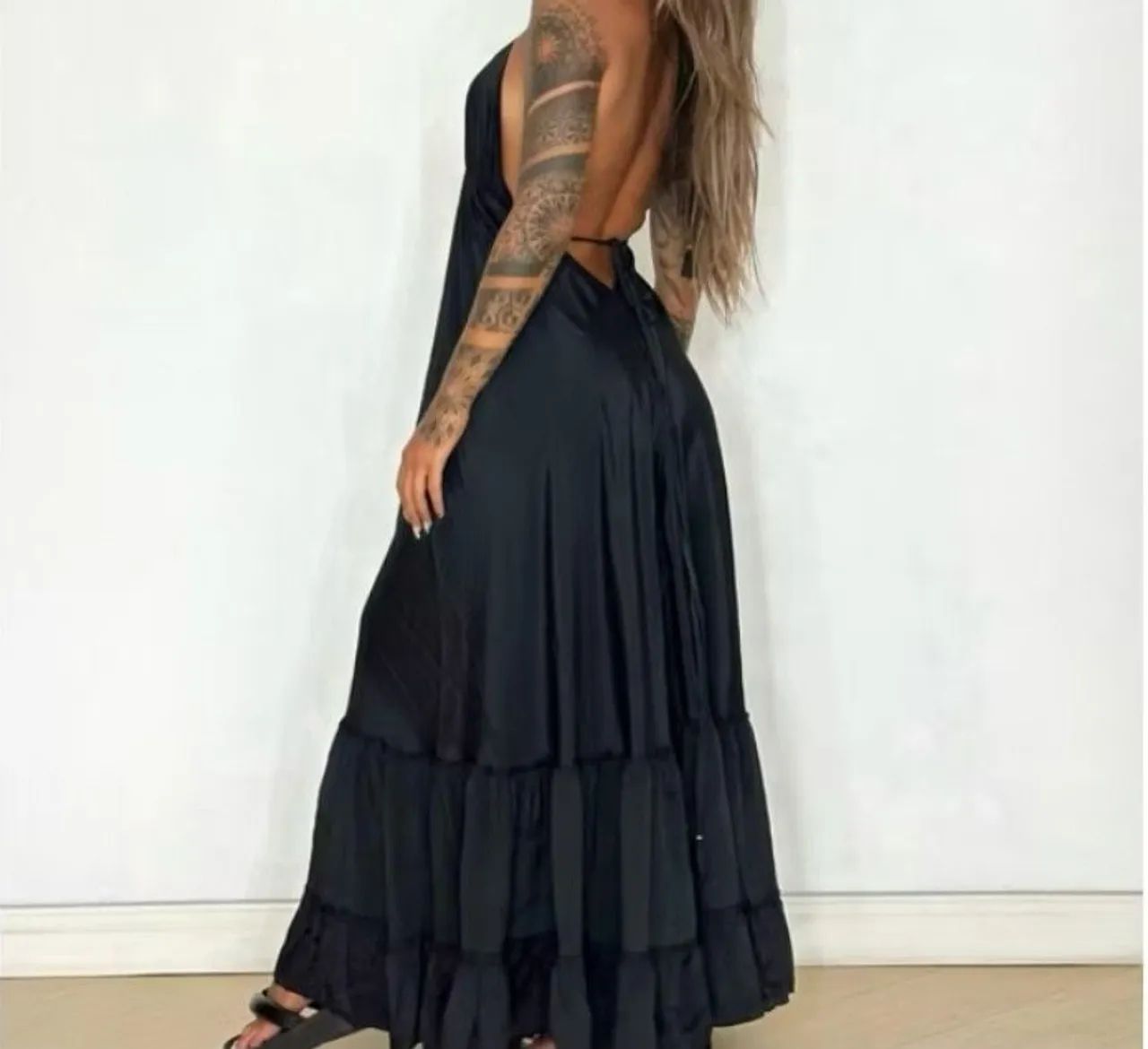 Vestido Indiano (Azul perolado) - Foto 2
