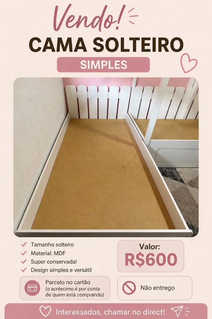 cama de solteiro  - Foto 2