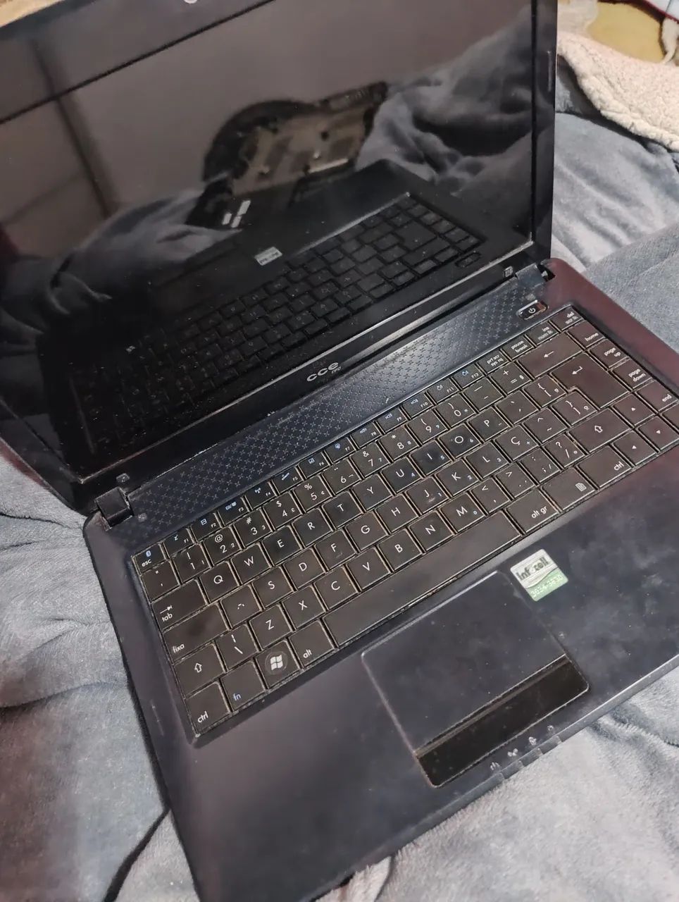 Carcaça do notebook 