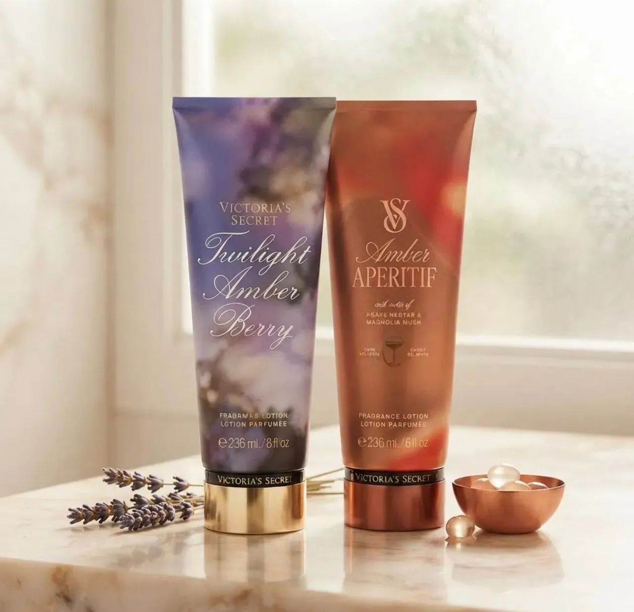 Kit Victorias Secret - Body Splash e Body Lotion - Foto 5