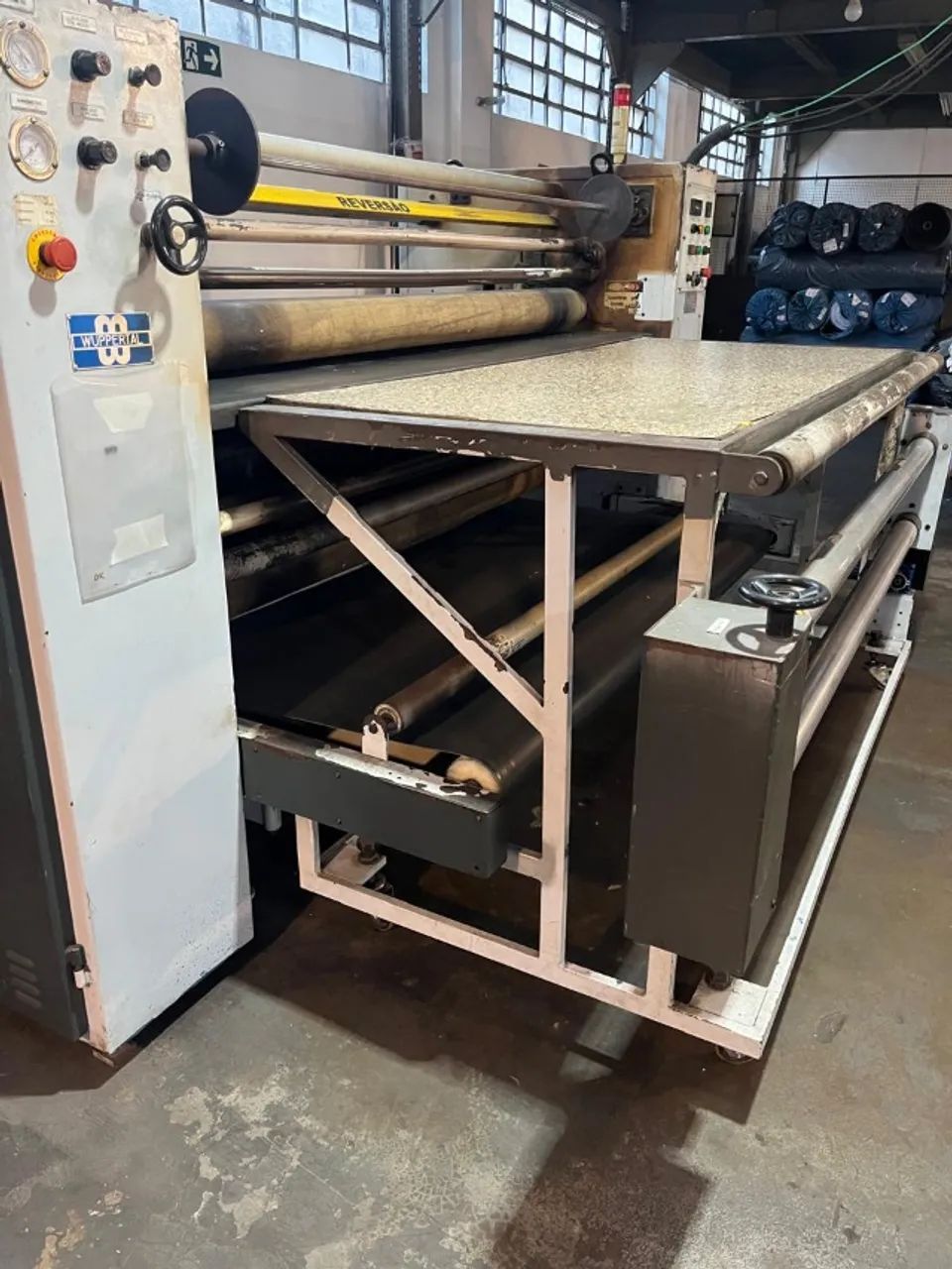 Calandra de sublimação Wuppertal 320 mm Cilindro 180 cm em Perfeito Estado
