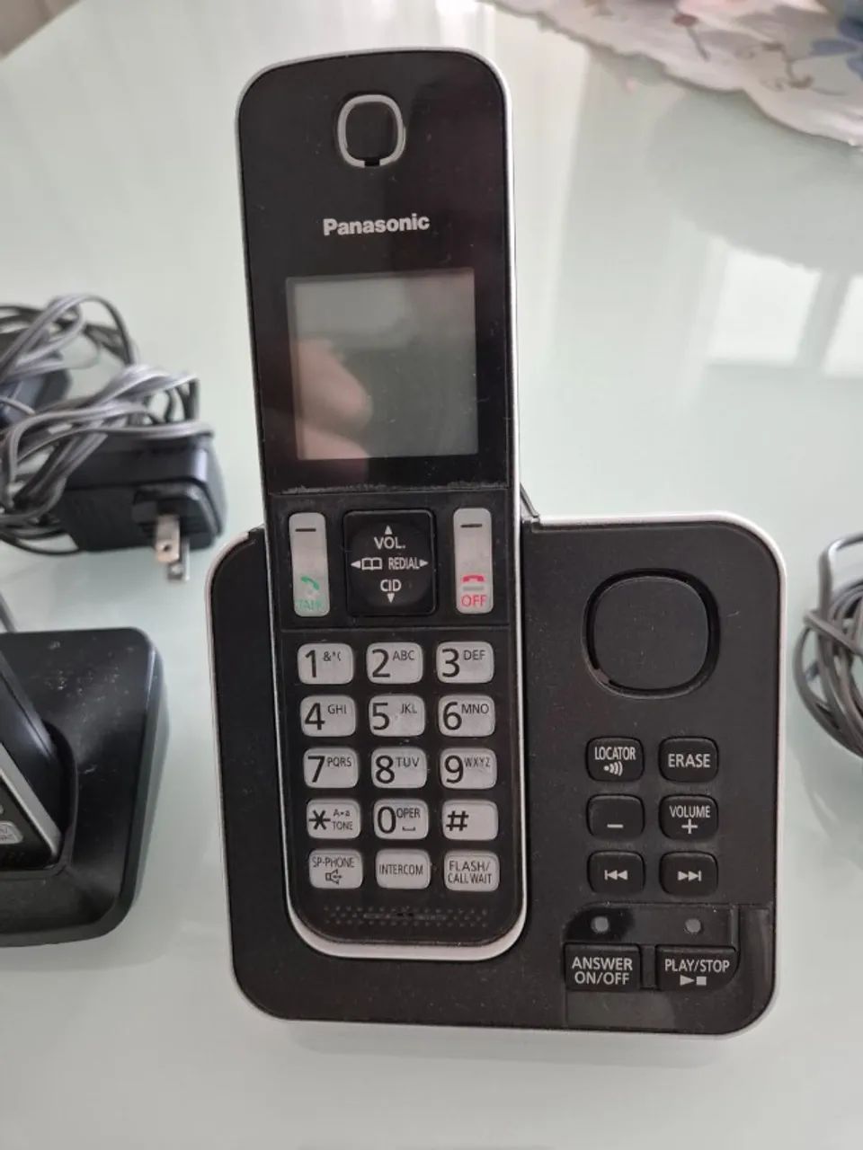 telefone fixo central + 2 extensões