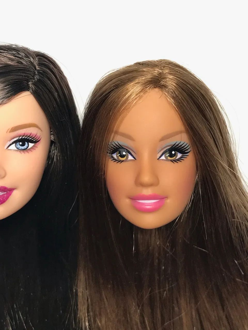 Boneca Barbie - lote de cabeças  - Foto 2