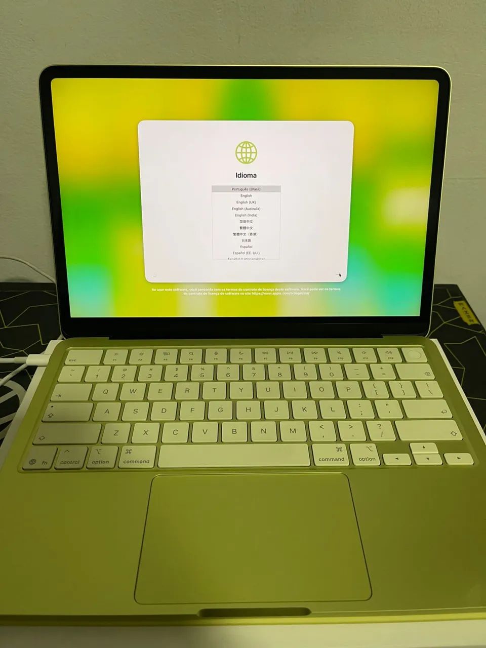 Macbook Neo De 13 Polegadas: Chip A18 Pro 512gb Touch Id- Amarelo-cítrico - Foto 4