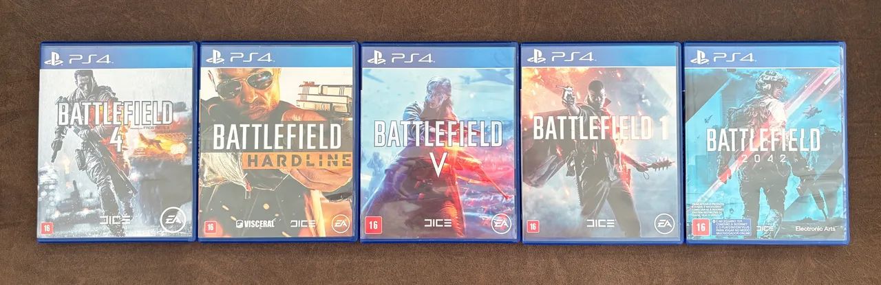 Battlefield para PS4 e PS5 a partir de R$ 100,00 cada