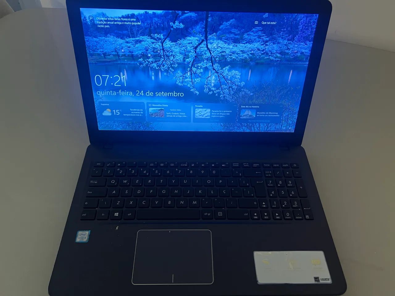 Notebook super novo