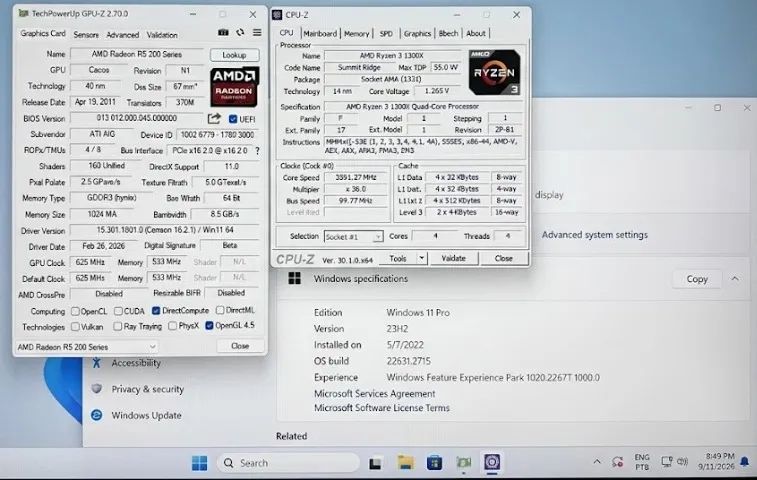 PC AMD Ryzen com placa de vídeo - Foto 3