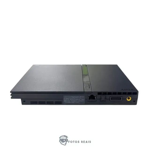 CONSOLE PLAYSTATION 2 SLIM RACING PACK (SCPH-70000 GT) PRETO (JPN