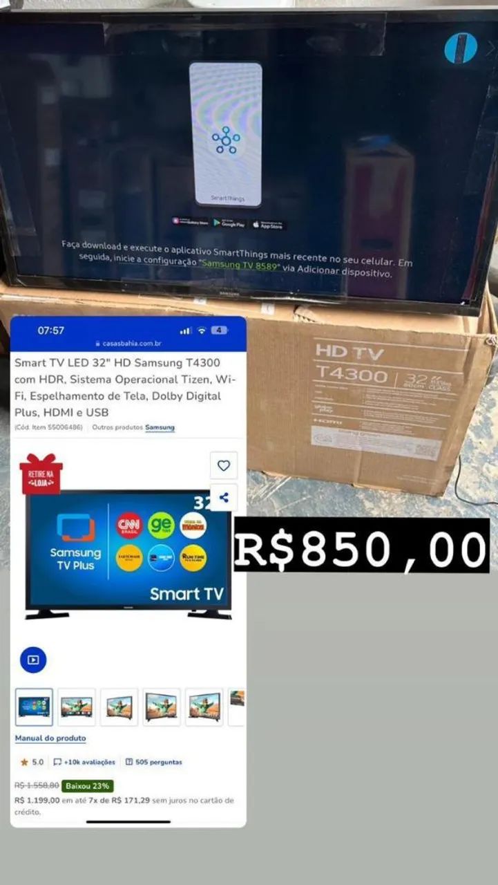 Smart TV Samsung 32"