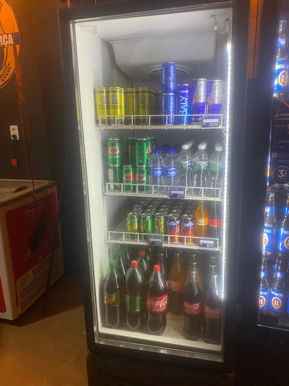 Expositor de bebidas 