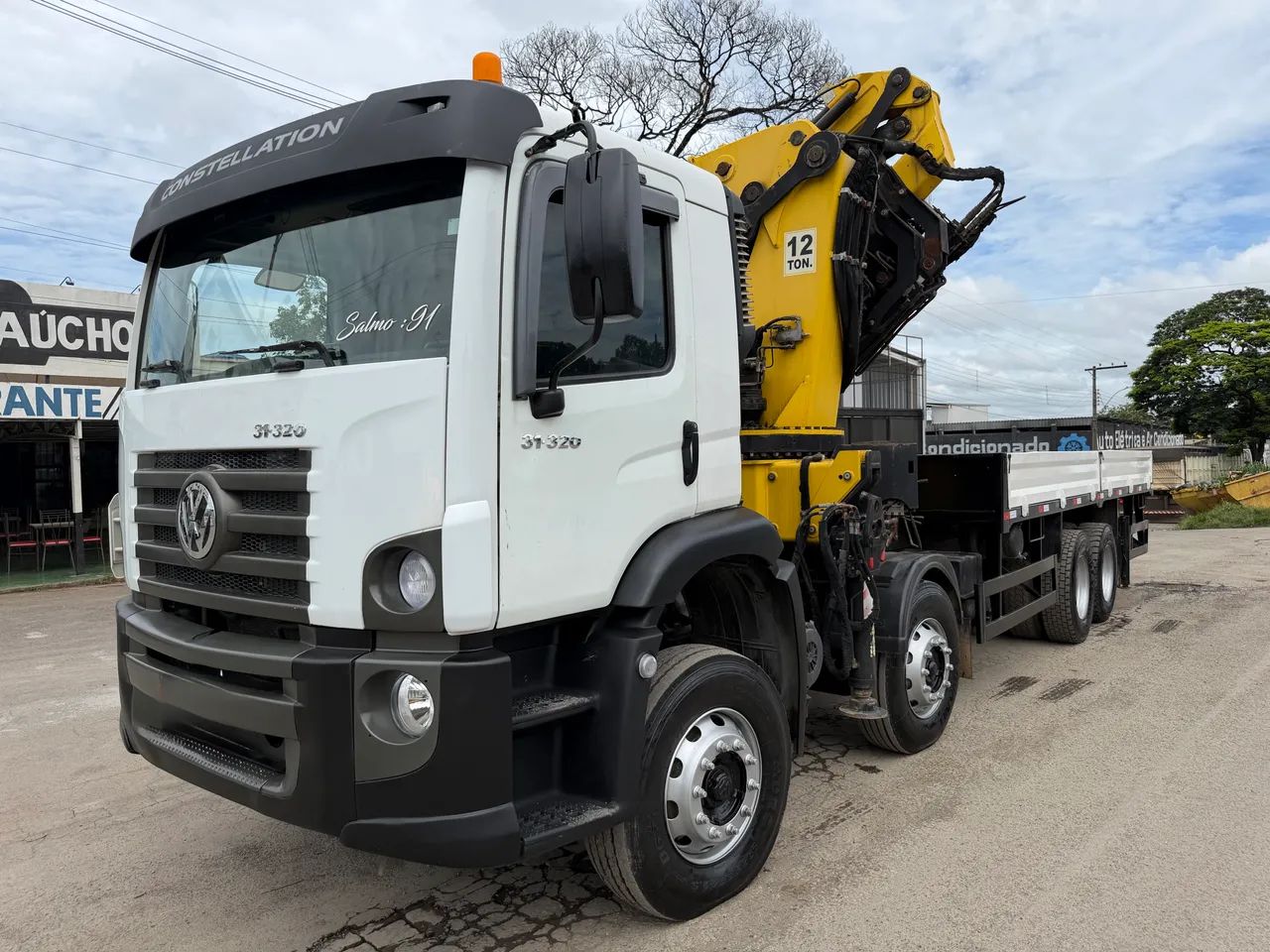 Caminhão munck 60.000 fly gibe estado de novo, OPORTUNIDADE 