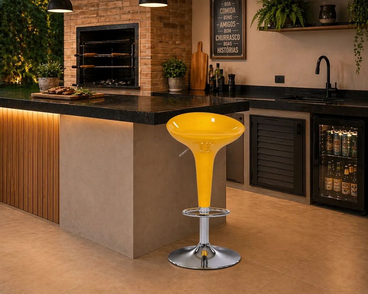 Banquetas de barzinho vários modelos e cores - Foto 3