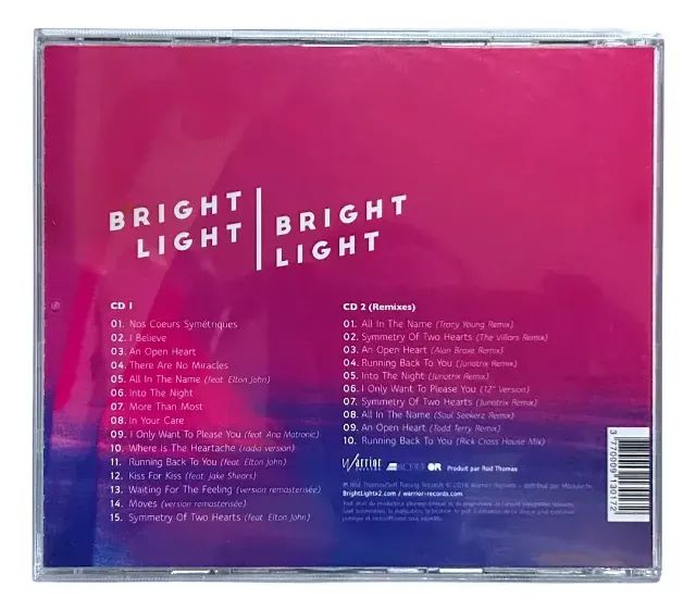 Bright Light Bright Light - CD Duplo Importado da França - Foto 2