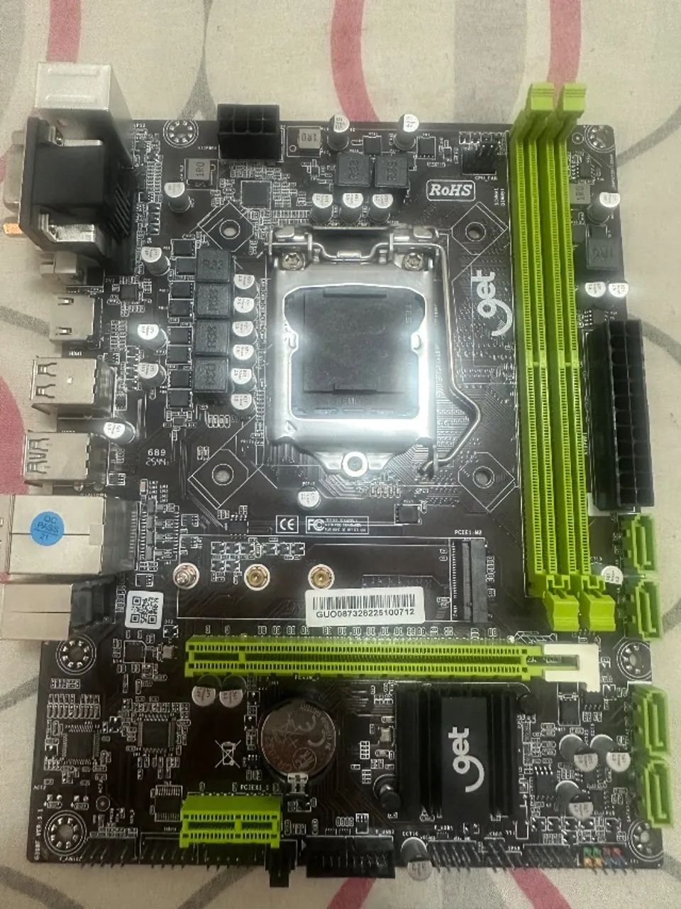 Placa mãe nova