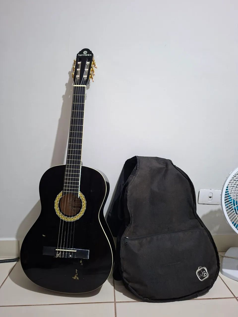 Violão Harmonics GC-10 Nylon com capa - Foto 3