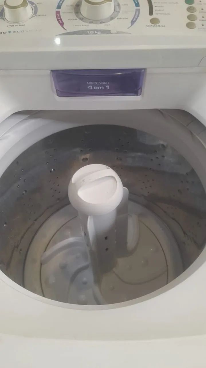 Vendo lavadora Eletrolux 15kg cesto de inox - Foto 2