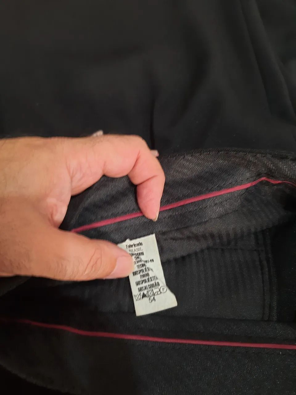 Terno preto novo XL tam 60 - Foto 5