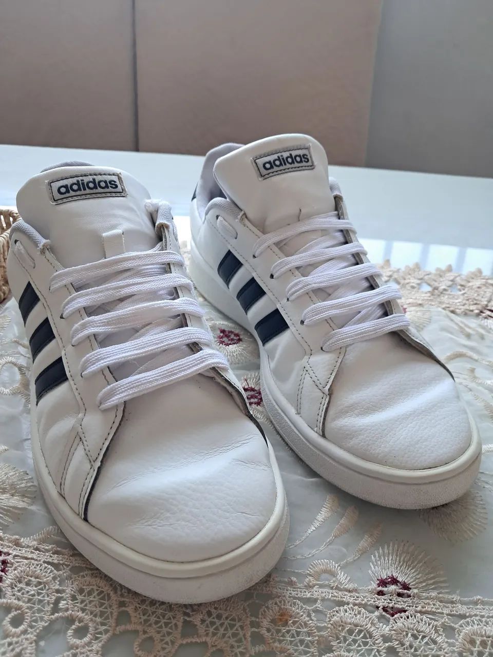 Tênis Adidas Branco Legítimo 41 - Foto 5