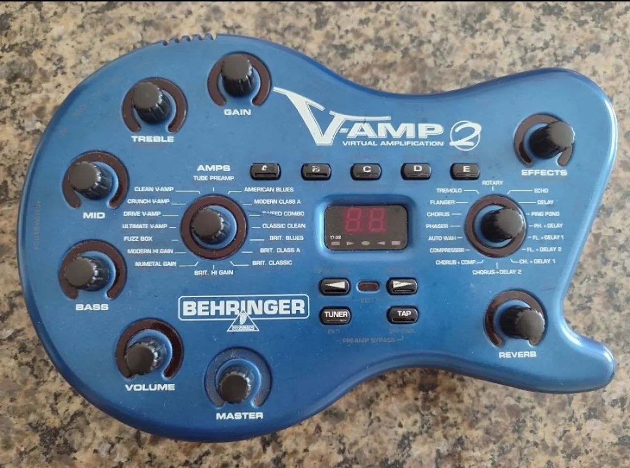 BEHRINGER V-AMP 2 マルチエフェクター アンプシミュレーター Behringer V AMP 2 - Magnus Vinicius