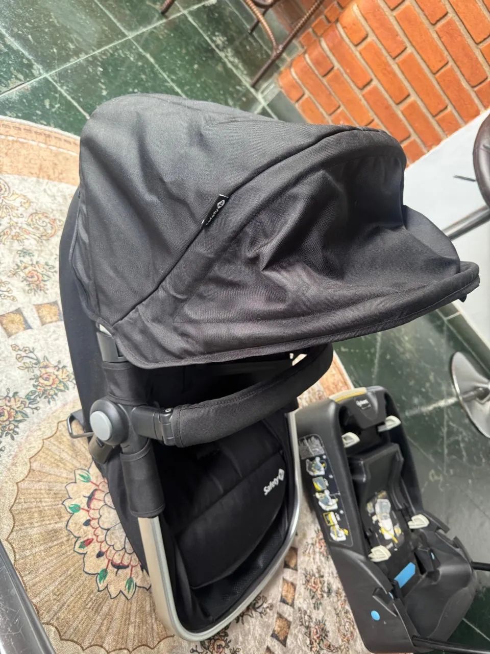 Carrinho e bebê conforto Stefany - Foto 5