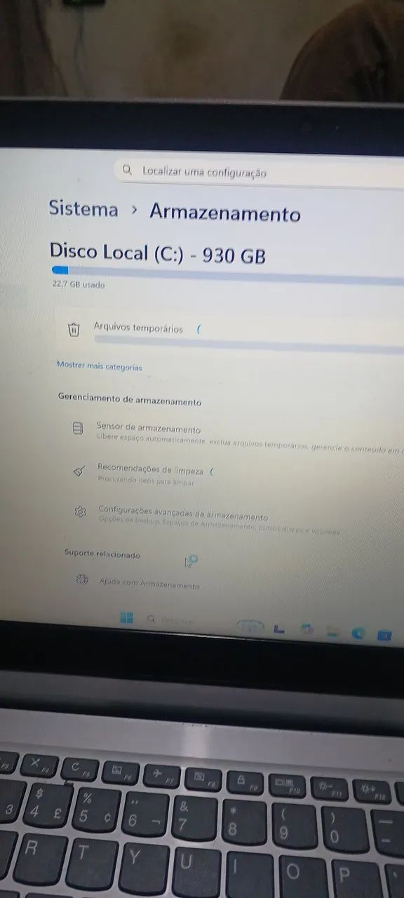 Notebook Lenovo 4g de ram 1Tera ssd - Foto 5
