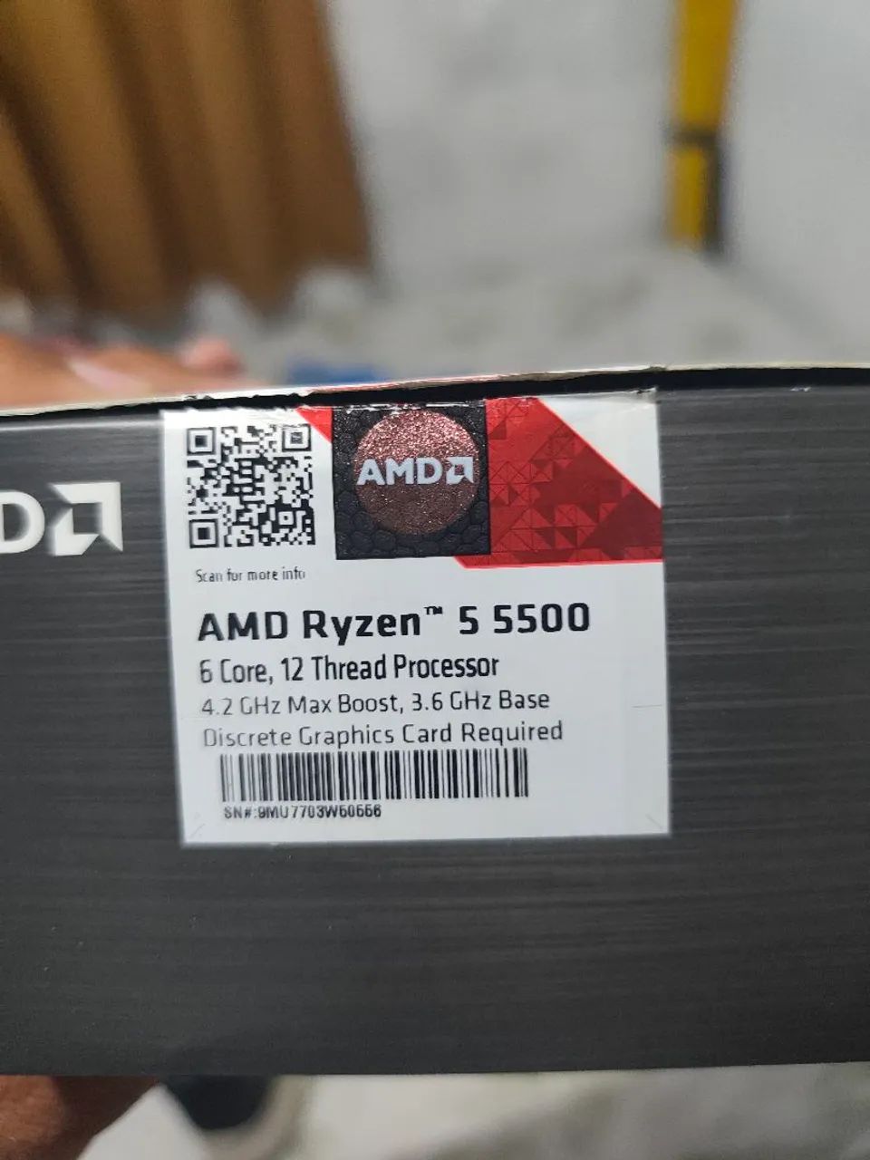 PROCESSADOR RYZEN 5 5500 - Foto 3
