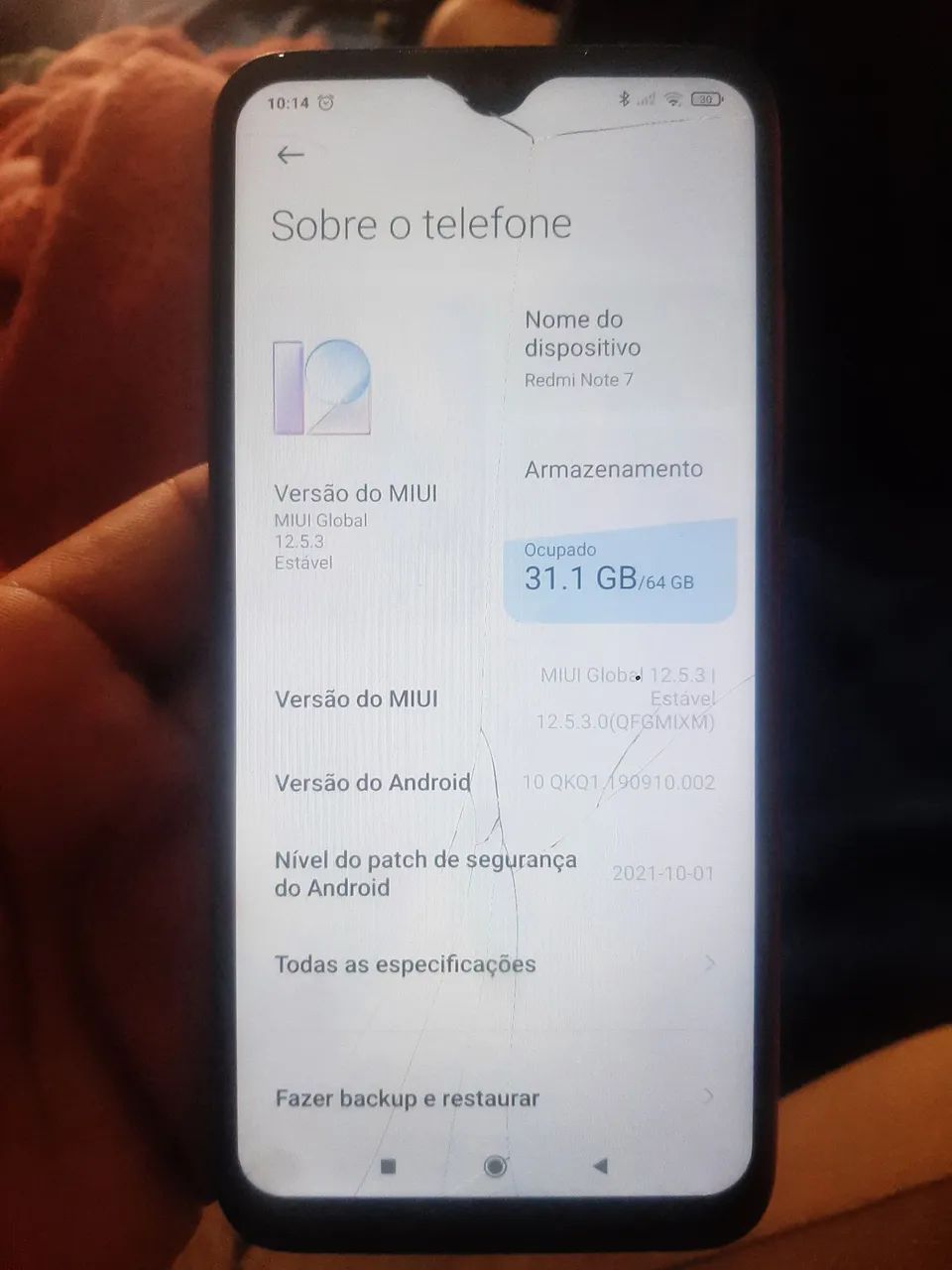 Xiaomi redmi note 7 com detalhe - Foto 3