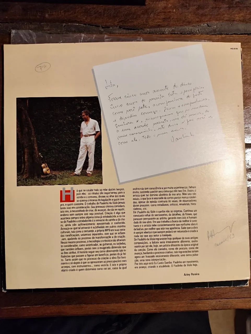 LP Eu Canto Samba - Paulinho da Viola  - Foto 2