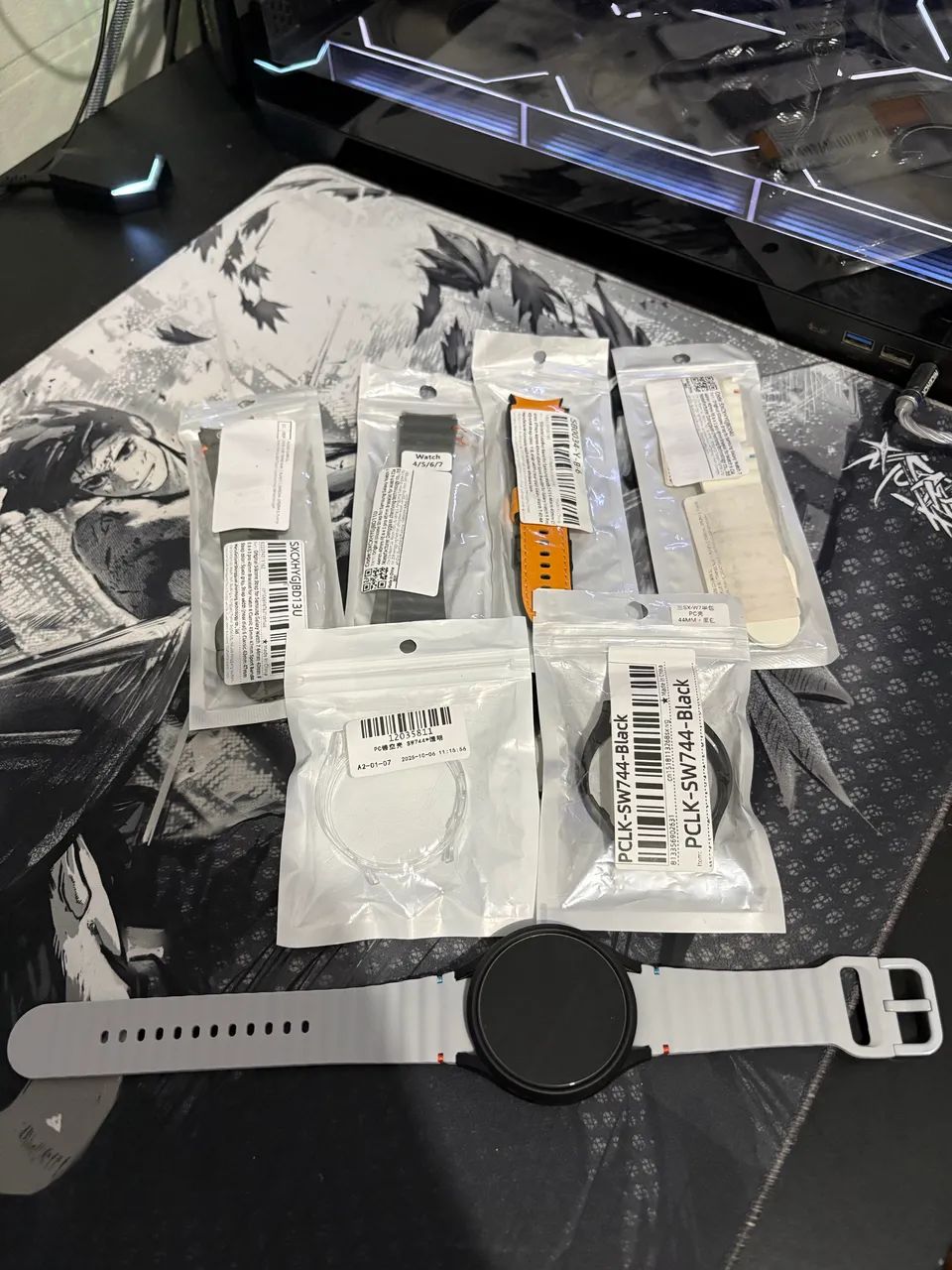 Samsung Galaxy Watch 7 44mm - Impecável + Kit de Pulseiras e Capas! - Foto 2