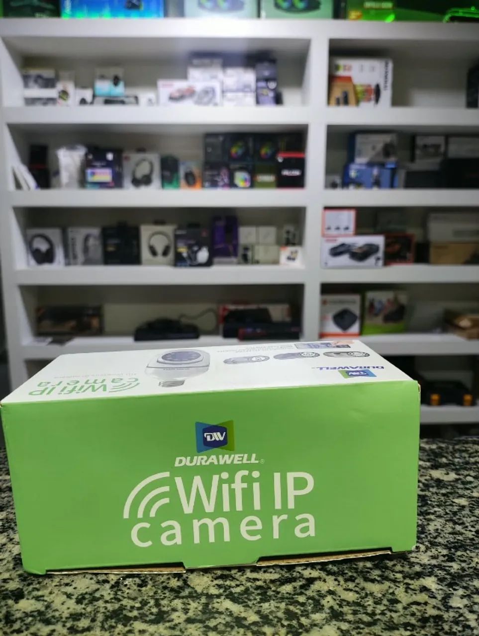 Câmera Wi-Fi IP DuraWell - HD com PTZ - Foto 3