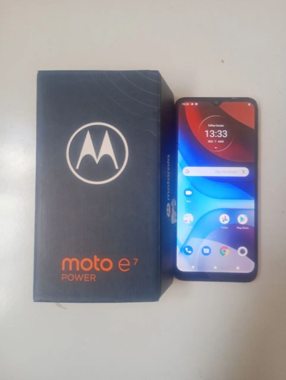 Moto E7 Power c/ Caixa original