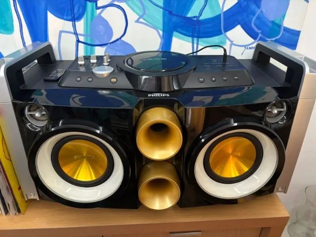 Aparelho de som Philips Party Machine FWP2000 