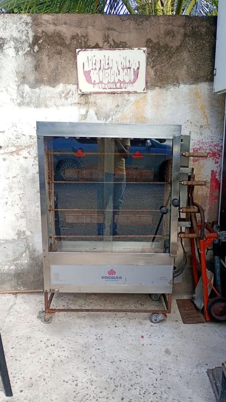 máquina de assar 20 frangos - Foto 4