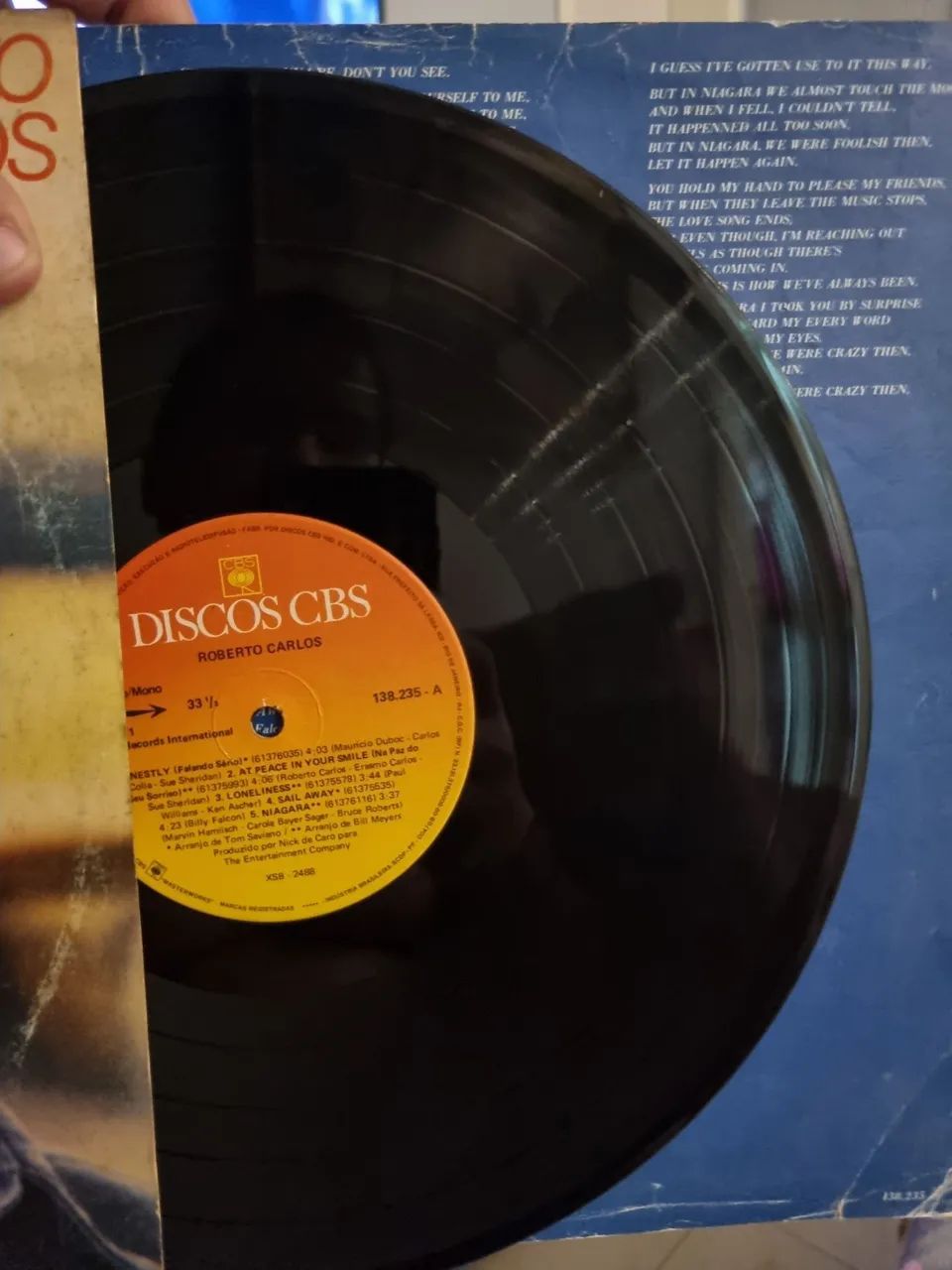 LP Roberto Carlos em Inglês - Brasil - Foto 3