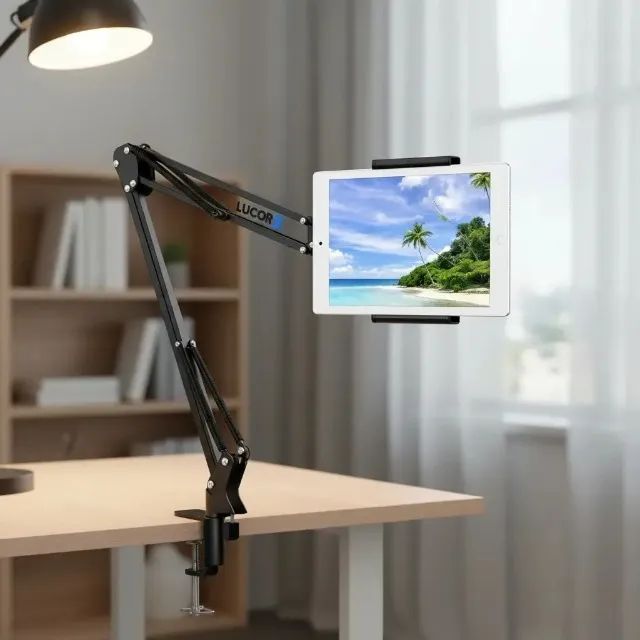 Suporte Celular Braço Articulável Universal Flexível Para Celular Tablets Microfone - Foto 3