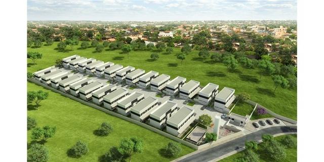 Casas de 50m² - 2 dormitorios - quintal de 12m² nos fundos - 1 vaga de garagem, com lazer - Foto 10