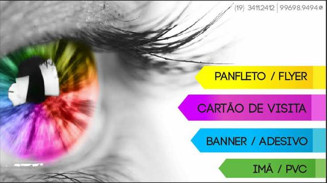Artes Gráficas - Cartazes, Banner, Revistas