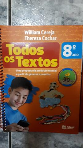 Livro Todos os Textos 8° ano