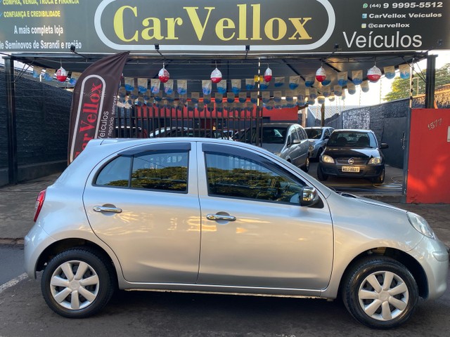 NISSAN MARCH 2013 FINANCIAMENTO 100%