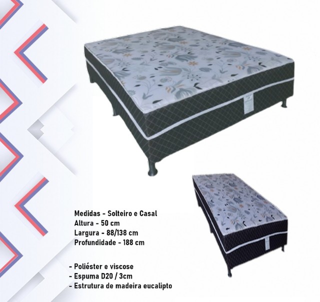 Quarto cama box casal ou solteiro 