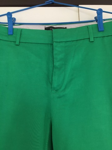 lindíssima calça verde bandeira nunca usada! - Foto 3