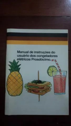 Manual De Instruções Do Congelador Prosdócimo