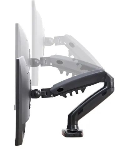 Suporte Monitor 17 a 30 Polegadas Ergonômico Articulado Para Mesa Com Pistão a Gás - Foto 4