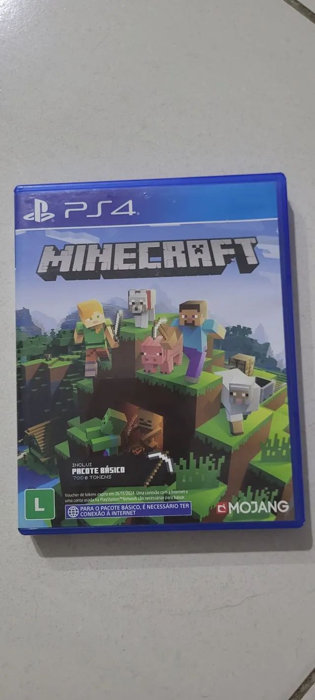 Jogo ps4 minecraft majong