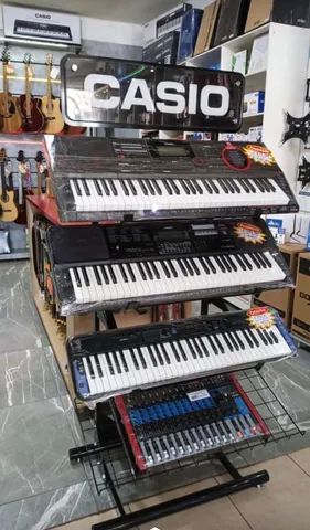 Teclado musical cassio