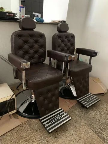 Cadeira de Barbeiro Reclinável Dubai Marri - Ponto do Cabeleireiro
